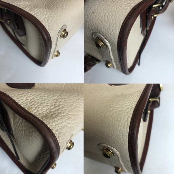 Vintage Dooney & Bourke Bag Small Classic Satchel Top Handle Crossbody AWL - Picture 7 of 7